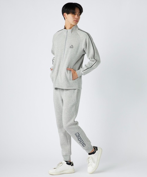 Kappa(カッパ)の「ロングパンツ(スウェットパンツ・メンズ・ネイビー/杢グレー/ブラック・MEDIUM/LARGE/X-LARGE)」の19枚目の写真