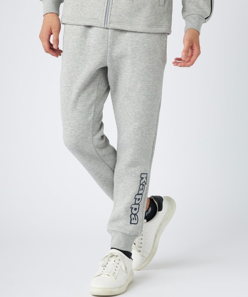 Kappa(カッパ)の「ロングパンツ(スウェットパンツ・メンズ・ネイビー/杢グレー/ブラック・MEDIUM/LARGE/X-LARGE)」の16枚目の写真