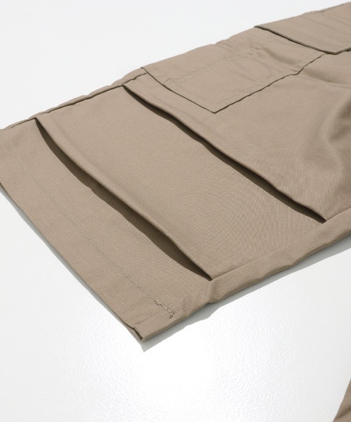 KRIFF MAYER Kid's Collection（クリフメイヤーキッズコレクション）の「【速乾】ゆるクロップドカーゴパンツ（カーゴパンツ・キッズ・ベージュ/ブルー/ブラック/オリーブ・120/170/160/150/140/130）」の7枚目の写真