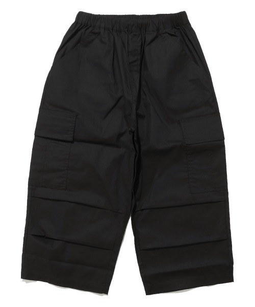 KRIFF MAYER Kid's Collection（クリフメイヤーキッズコレクション）の「【速乾】ゆるクロップドカーゴパンツ（カーゴパンツ・キッズ・ベージュ/ブルー/ブラック/オリーブ・120/170/160/150/140/130）」の14枚目の写真