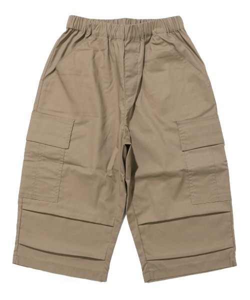 KRIFF MAYER Kid's Collection（クリフメイヤーキッズコレクション）の「【速乾】ゆるクロップドカーゴパンツ（カーゴパンツ・キッズ・ベージュ/ブルー/ブラック/オリーブ・120/170/160/150/140/130）」の15枚目の写真