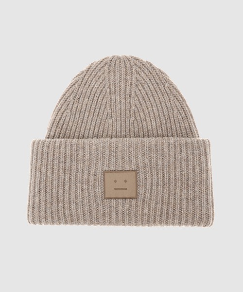 Acne Studios（アクネストゥディオズ）の「FN-UX-HATS000400（ニットキャップ/ビーニー・メンズ・ライトグレー/グレー系その他/ブラック/ブルー系その他・ONE SIZE）」の3枚目の写真