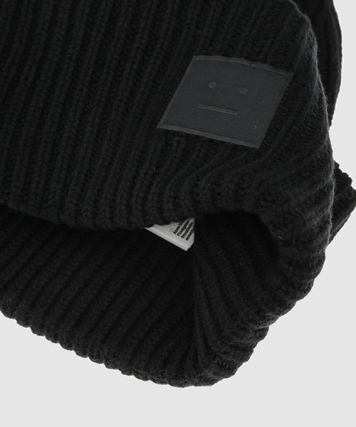 Acne Studios（アクネストゥディオズ）の「FN-UX-HATS000400（ニットキャップ/ビーニー・メンズ・ライトグレー/グレー系その他/ブラック/ブルー系その他・ONE SIZE）」の7枚目の写真