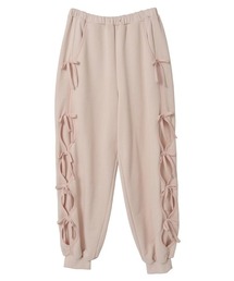 Candy Stripper（キャンディストリッパー）の「RIBBON HOLE SWEAT パンツ（スウェットパンツ）」