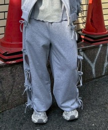 Candy Stripper（キャンディストリッパー）の「RIBBON HOLE SWEAT パンツ（スウェットパンツ）」