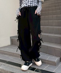 Candy Stripper（キャンディストリッパー）の「RIBBON HOLE SWEAT パンツ（スウェットパンツ）」