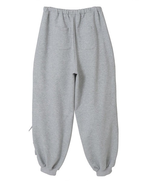 Candy Stripper（キャンディストリッパー）の「RIBBON HOLE SWEAT パンツ（スウェットパンツ・レディース・ピンク/ヘザーグレー/ブラック・FREE）」の8枚目の写真