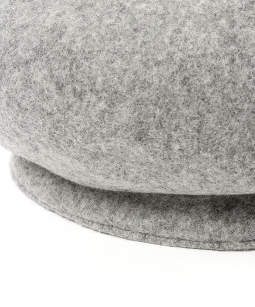 Heather（ヘザー）の「2WAYリボンベレー　642097（ハンチング/ベレー帽・レディース・ブラック/グレー・FREE）」の4枚目の写真