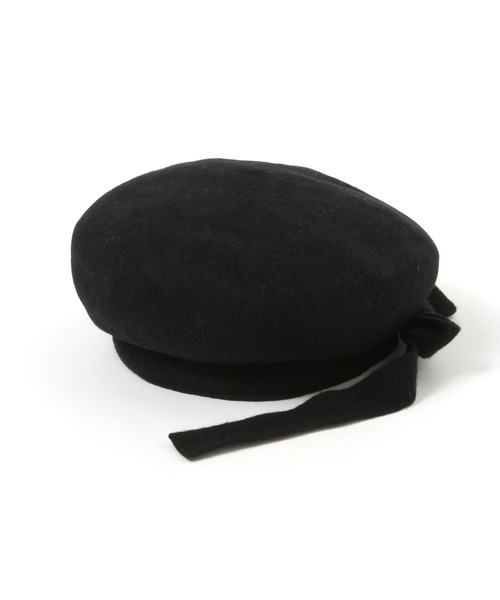 Heather（ヘザー）の「2WAYリボンベレー　642097（ハンチング/ベレー帽・レディース・ブラック/グレー・FREE）」の18枚目の写真