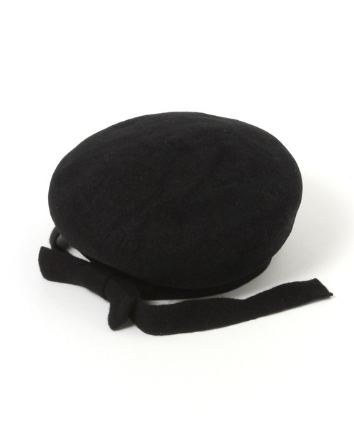 Heather（ヘザー）の「2WAYリボンベレー　642097（ハンチング/ベレー帽・レディース・ブラック/グレー・FREE）」の20枚目の写真