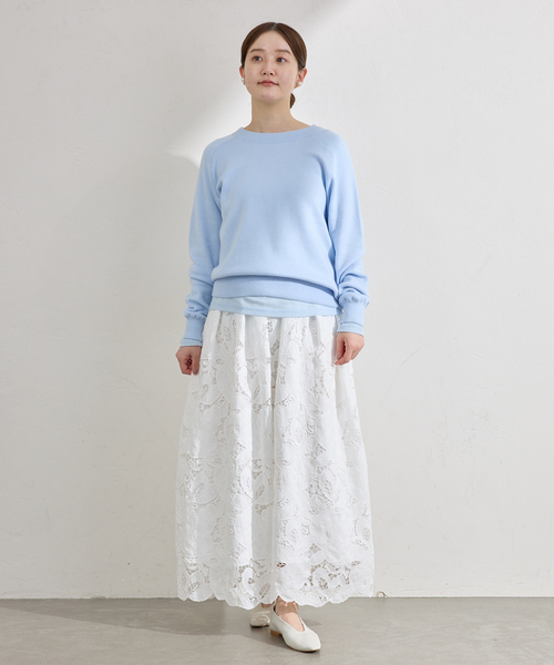 フラワーコードレーススカート（スカート）｜IENA（イエナ）の