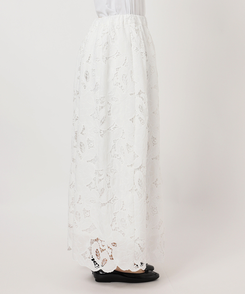 フラワーコードレーススカート（スカート）｜IENA（イエナ）の
