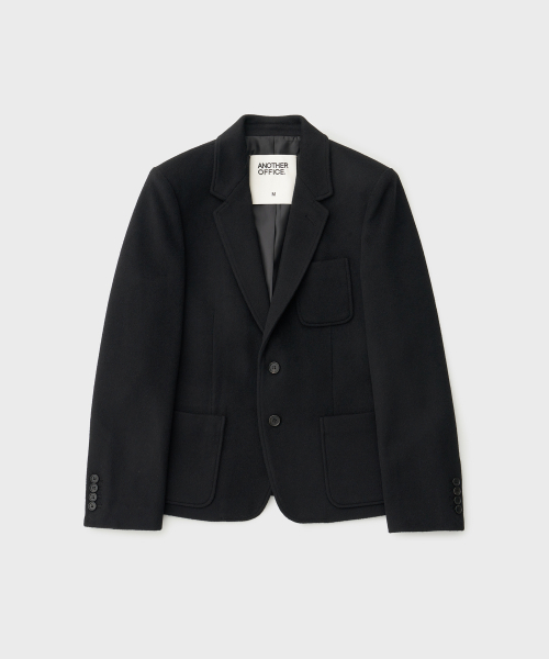 ANOTHER OFFICE WOMEN（アナザー オフィス ウーマン）の「Women Legacy 2Button Jacket (Black)（テーラードジャケット・レディース・その他・S/M）」の2枚目の写真