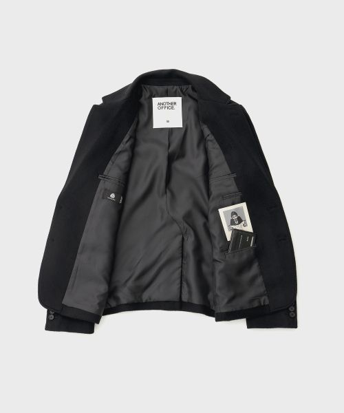 ANOTHER OFFICE WOMEN（アナザー オフィス ウーマン）の「Women Legacy 2Button Jacket (Black)（テーラードジャケット・レディース・その他・S/M）」の4枚目の写真