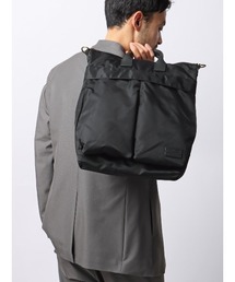 YAKPAK（ヤックパック）の「ヘルメットバッグ YAKPAK別注 撥水 ナイロン（トートバッグ）」