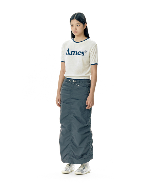 AMESWORLDWIDE(アメスワールドワイド)の「BASIC LOGO KNIT IVORY(ニット/セーター・レディース・その他・FREE)」の6枚目の写真