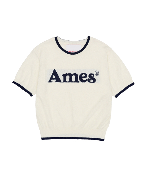 AMESWORLDWIDE(アメスワールドワイド)の「BASIC LOGO KNIT IVORY(ニット/セーター・レディース・その他・FREE)」の7枚目の写真
