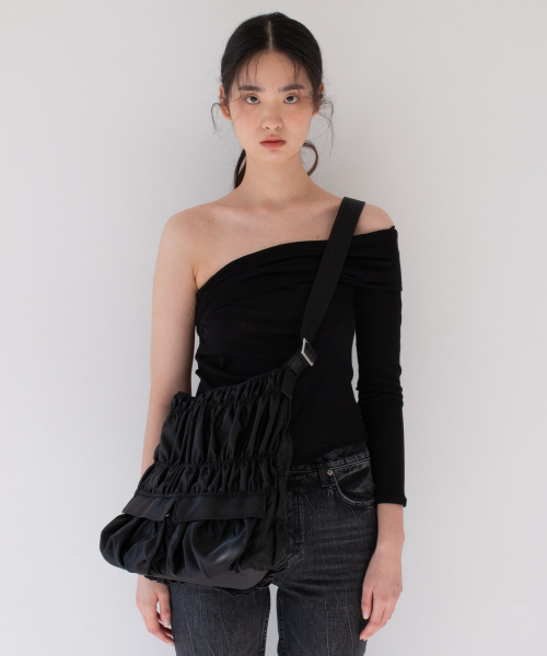 フェアリーホーボーバッグ - ブラック