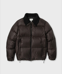 NONBLANK（ノンブランク）の「ニットカラーショートパディングジャケット_DARK BROWN（ダウンジャケット/コート）」