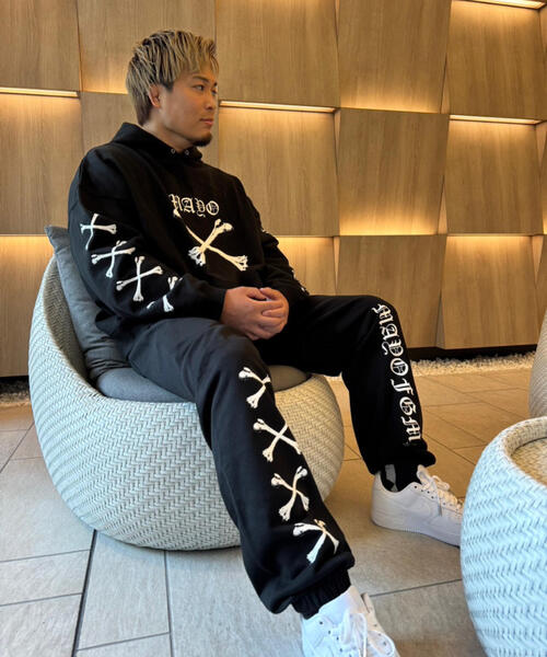 ROYAL FLASH（ロイヤルフラッシュ）の「MAYO/メイヨー/【限定】太田忍選手×コラボ スウェットパンツ（スウェットパンツ・メンズ・ブラック・M/L）」の10枚目の写真