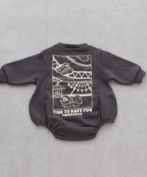 CIAOPANIC TYPY | 【BABY】DOG刺繍スウェットロンパース/WEB限定カラーあり(Tシャツ/カットソー)