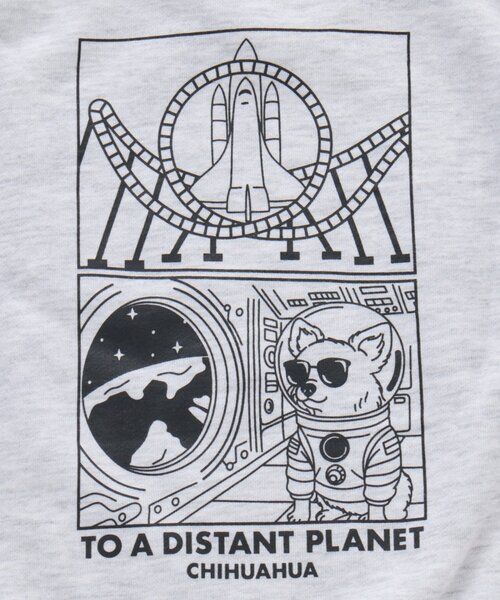 CIAOPANIC TYPY（チャオパニックティピー）の「【BABY】DOG刺繍スウェットロンパース/WEB限定カラーあり（Tシャツ/カットソー・キッズ・グレー/チャコールグレー/ネイビー・80）」の12枚目の写真