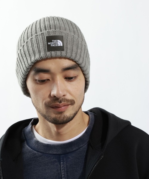 THE NORTH FACE(ザノースフェイス)の「【THE NORTH FACE(ザ・ノース・フェイス)】カプッチョリッド(ニットキャップ/ビーニー・メンズ・グレー/ブラック・FREE)」の2枚目の写真