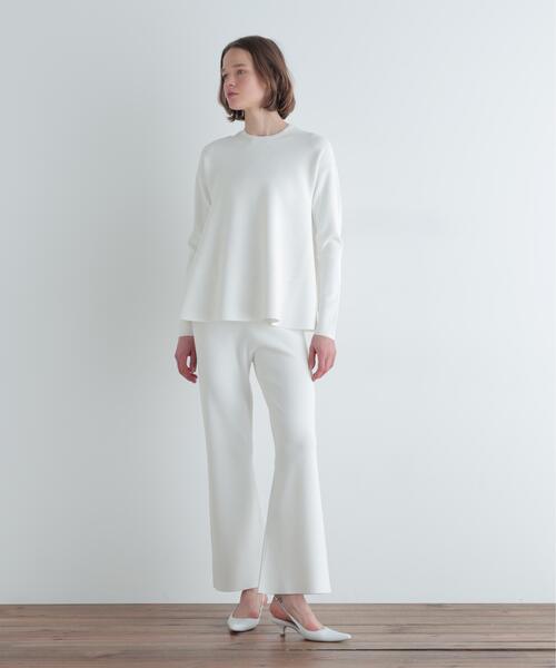 LE PHIL(ルフィル)の「◆VISニットフレアパンツ(その他パンツ・レディース・ネイビー/ブラック/ホワイト・1/0)」の16枚目の写真