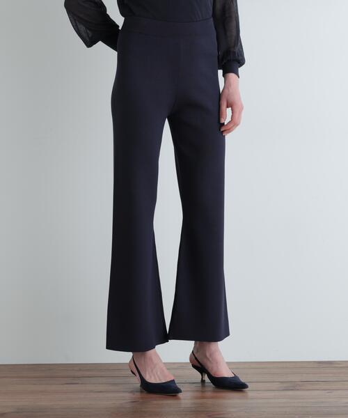 LE PHIL(ルフィル)の「◆VISニットフレアパンツ(その他パンツ・レディース・ネイビー/ブラック/ホワイト・1/0)」の10枚目の写真