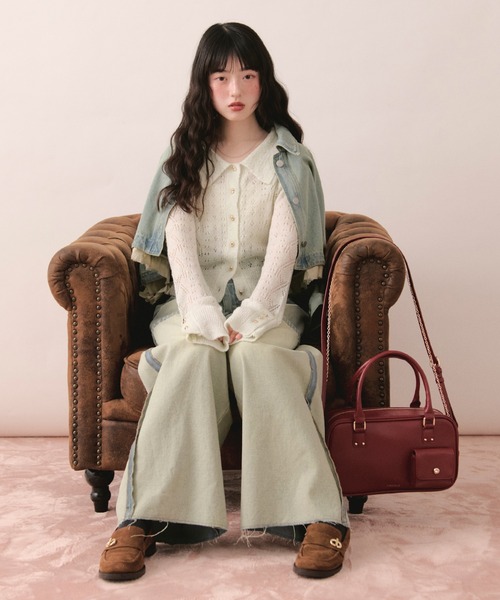 glitter sheer cardigan / グリッターシアーカーディガン