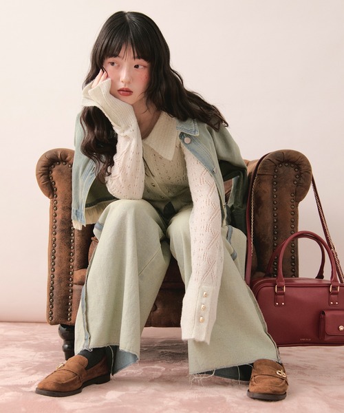 glitter sheer cardigan / グリッターシアーカーディガン