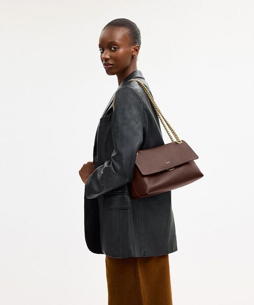 COACH（コーチ）の「チェルシー ショルダー バッグ 30・チェーン（ショルダーバッグ・レディース・ブラウン系その他・ONE）」の8枚目の写真