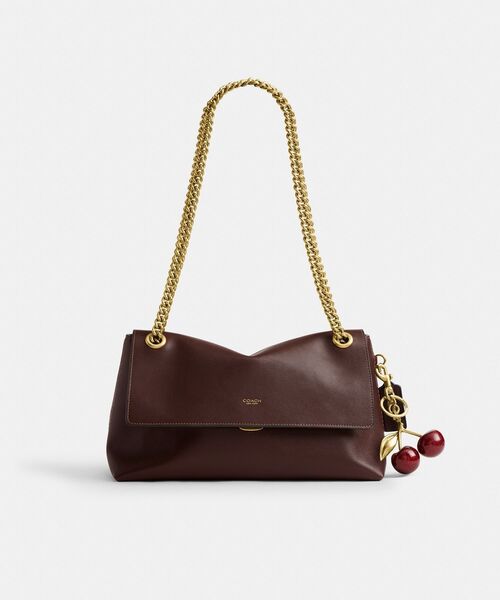 COACH（コーチ）の「チェルシー ショルダー バッグ 30・チェーン（ショルダーバッグ・レディース・ブラウン系その他・ONE）」の2枚目の写真