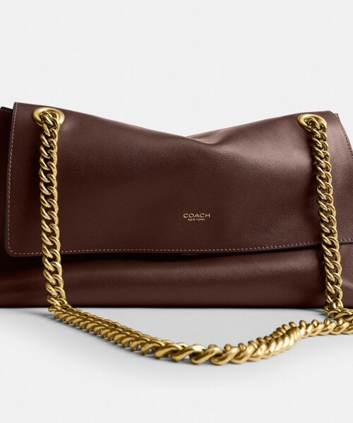 COACH（コーチ）の「チェルシー ショルダー バッグ 30・チェーン（ショルダーバッグ・レディース・ブラウン系その他・ONE）」の9枚目の写真