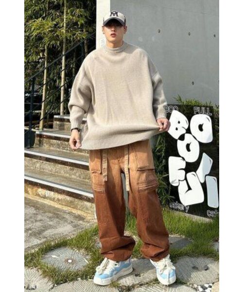Big Unionの「GRADATION DOUBLE POCKET PANTS / BROWN(その他パンツ・レディース・その他・LARGE/MEDIUM/SMALL)」の5枚目の写真