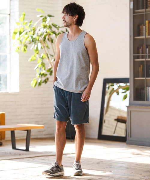 CAMBIO（カンビオ）の「mta600- Nep Tank top タンクトップ(2026GIM-014)（タンクトップ・メンズ・ブラック/ホワイト/グレー・S/M/L）」の11枚目の写真