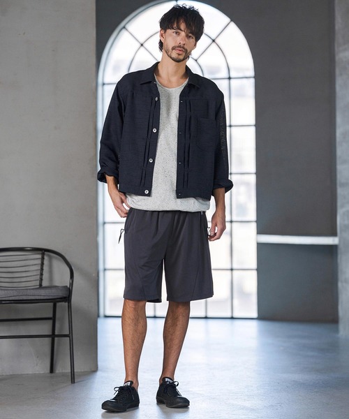 CAMBIO（カンビオ）の「mta600- Nep Tank top タンクトップ(2026GIM-014)（タンクトップ・メンズ・ブラック/ホワイト/グレー・S/M/L）」の18枚目の写真