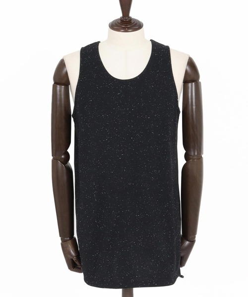 CAMBIO（カンビオ）の「mta600- Nep Tank top タンクトップ(2026GIM-014)（タンクトップ・メンズ・ブラック/ホワイト/グレー・S/M/L）」の19枚目の写真