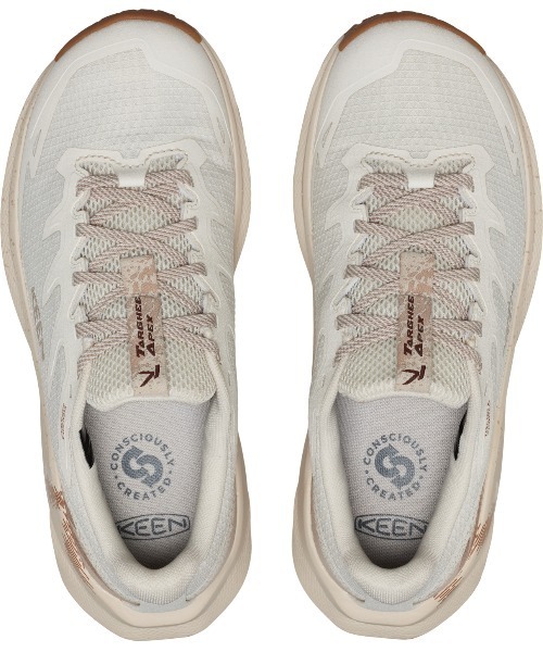 KEEN(キーン)の「TARGHEE APEX WP / ターギー エイペックス ウォータープルーフ / レディース シューズ(スニーカー・レディース・ホワイト系その他・25cm/24.5cm/24cm/23.5cm/23cm/22.5cm/25.5cm)」の6枚目の写真
