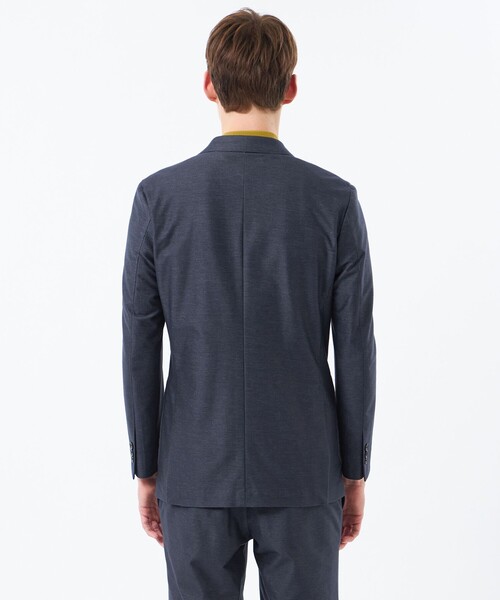 MACKINTOSH PHILOSOPHY(マッキントッシュ フィロソフィー)の「【WEB&一部店舗限定】テーラードジャージー ジャケット スーピマデニムライクジャージー(テーラードジャケット・メンズ・ネイビー・38/40)」の8枚目の写真