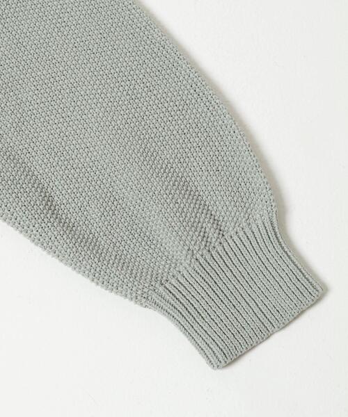 URBAN RESEARCH DOORS（アーバンリサーチドアーズ）の「『吸水速乾/防シワ/イージーケア/UVカット』DRYMIX カノコロングスリーブクルーネックニット（ニット/セーター・メンズ・ネイビー/グレー/ブラック・LARGE/MEDIUM）」の18枚目の写真