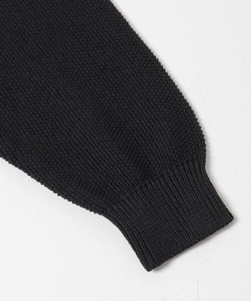 URBAN RESEARCH DOORS（アーバンリサーチドアーズ）の「『吸水速乾/防シワ/イージーケア/UVカット』DRYMIX カノコロングスリーブクルーネックニット（ニット/セーター・メンズ・ネイビー/グレー/ブラック・LARGE/MEDIUM）」の11枚目の写真