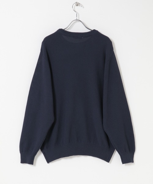 URBAN RESEARCH DOORS(アーバンリサーチドアーズ)の「DRY MIX カノコ ロングスリーブクルーネックニット(ニット/セーター・メンズ・ネイビー/グレー/ブラック・LARGE/MEDIUM)」の9枚目の写真