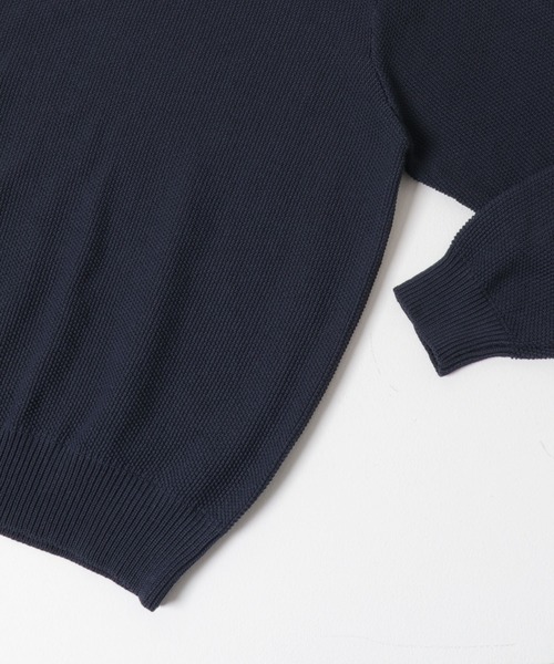 URBAN RESEARCH DOORS(アーバンリサーチドアーズ)の「DRY MIX カノコ ロングスリーブクルーネックニット(ニット/セーター・メンズ・ネイビー/グレー/ブラック・LARGE/MEDIUM)」の11枚目の写真