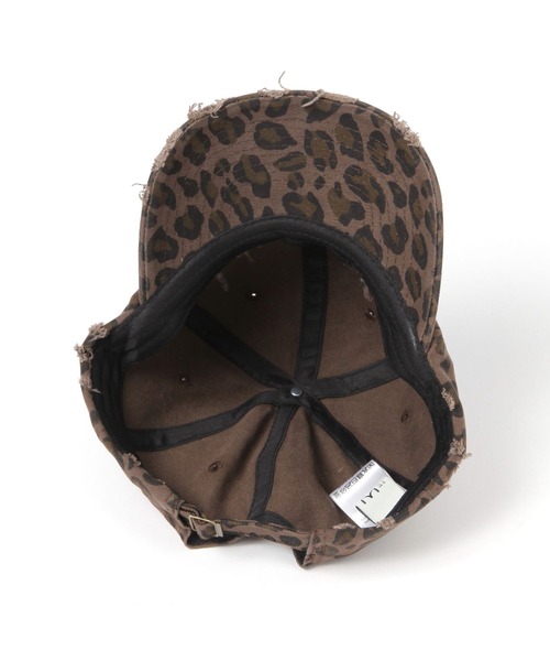 3.3 Field Trip （3.3フィールドトリップ）の「3.3 Field Trip／レオパードダメージCAP（キャップ・レディース・ブラウン/ベージュ・FREE）」の12枚目の写真