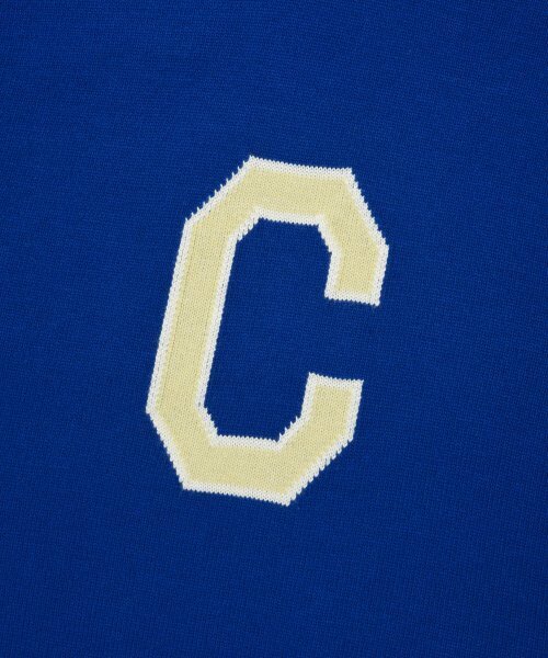 COVERNAT(カバーナット)の「ラムズウール Cロゴ クルーネックニット ブルー(ニット/セーター・レディース・その他・M/L/S)」の4枚目の写真