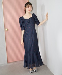 31 Sons de mode（トランテアン　ソン　ドゥ　モード）の「2026春夏新作 ハート柄セミマーメイドワンピース（ワンピース）」