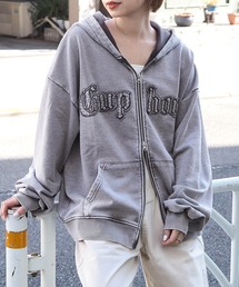 アソートロゴダブルZIPパーカー