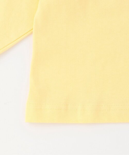 minimal（ミニマル）の「【DailyME】C100/防汚/長袖Tシャツ（Tシャツ/カットソー・キッズ・サックスブルー/ブラック/オフホワイト/ピンク/イエロー・100cm/110cm/120cm/90cm/130cm/140cm）」の12枚目の写真