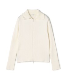 MACPHEE（マカフィー）の「コットンリブ ジップアップカーディガン（カーディガン/ボレロ）」